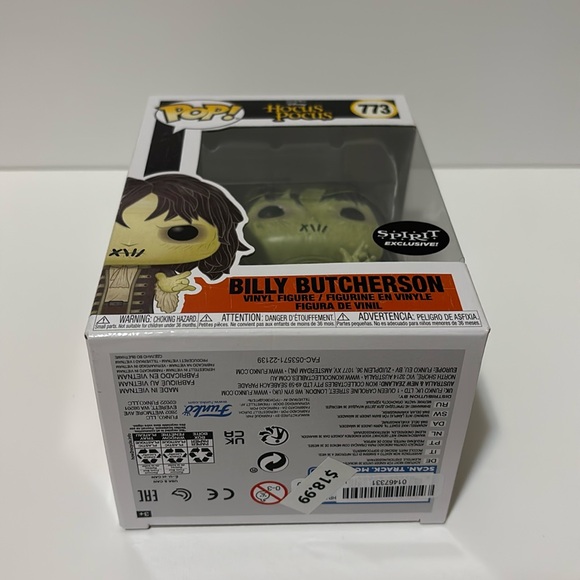 Funko Pop! Hocus Pocus BILLY BUTCHERSON #773 Spirit Exclusive - Picture 5 of 6